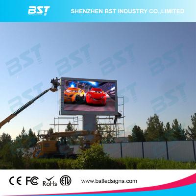 China Alta resolución video de la pantalla LED grande a todo color de la publicidad al aire libre P6 en venta