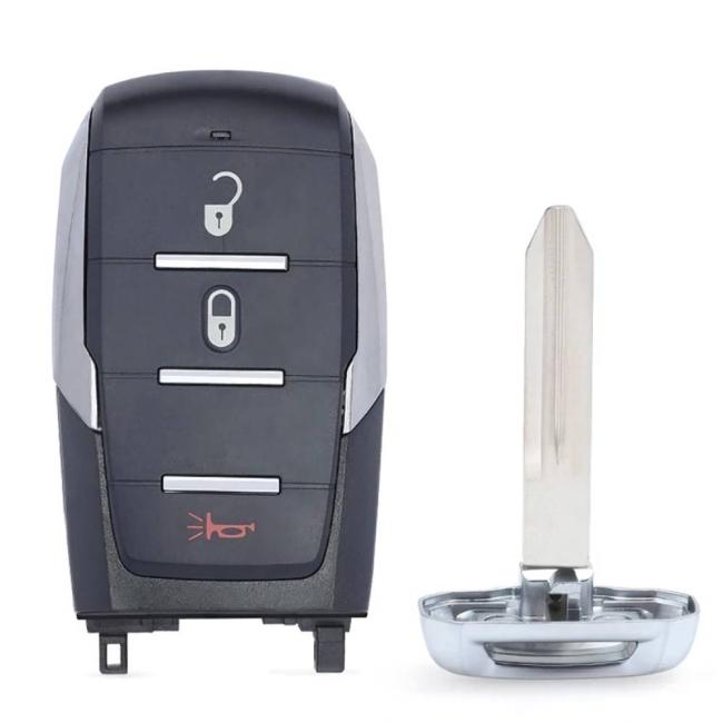 HN010241 2019-2020 RAM 1500 Pickup 2+1 Key ASK433.92 Frequency Smart Remote Key / PCF7939M / HITAG AES / 4A CHIP / FCC ID: OHT-4882056 / CY24