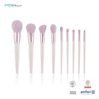 China Custom 9pcs Synthetic Hair Makeup Brush Cosmetics Luxury Full Set for sale