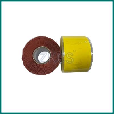 中国 Grey/green/red arc resistance Silicone Self-Fusing Tape for power cable insulation wrapping 販売のため
