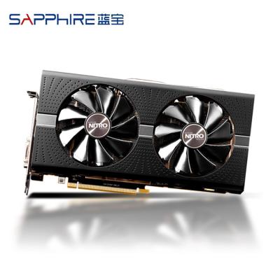 China 220V AMD Graphics Cards SAPPHIRE NITRO+ RX 590 8GB GDDR5 2 Fans for sale