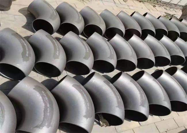 Carbon Steel Butt Weld Pipe Fittings Seamless Straight ASME B16.9 Elbow SCH40 DN50 2