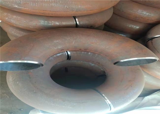 Carbon Steel Butt Weld Pipe Fittings Seamless Straight ASME B16.9 Elbow SCH40 DN50 7