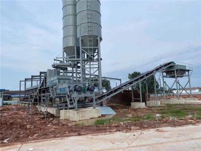 China 180KW Soil Cement Mixing Plant Stabilized Soil Mixing Equipment High Accurate for sale