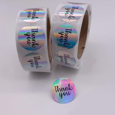 China Waterproof Customized Laser 3D Hologram Sticker , Holographic Vinyl Decal in roll for sale