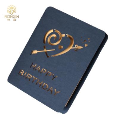 China Pantone que imprime la tarjeta de felicitación del feliz cumpleaños en venta