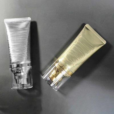 Cosmetic bottle pump mechanism detail