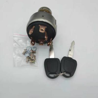 China Diesel Engine Metal Plastic Excavator Ignition Switch Starter Fits Daewoo for sale