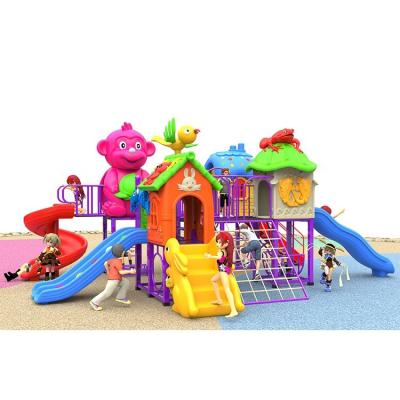 China 256cm Indoor Playground Slide , Large Space Saver Outdoor Playsets for sale