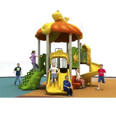 China Latest plastic children's playhouse indoor playground, plastic slides for sale