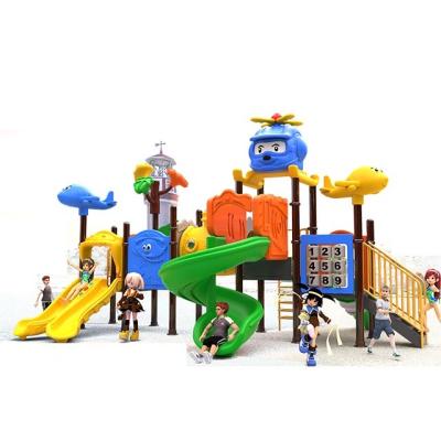China Diversify Small Plastic Slide Preschool Playground Equipment For Children for sale