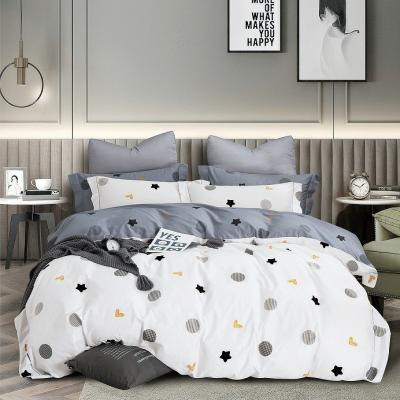 China 100% Printed Cotton Duvet Cover Bedding Set Soft Touched Bed Linen for sale