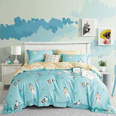 China Home 100% Tencel Bedding Sets 230TC Colourful Floral for sale