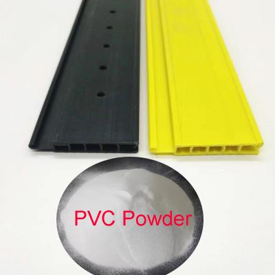 China Extrusion Grade PVC Powder Polyvinyl Chloride Resin Powder for sale