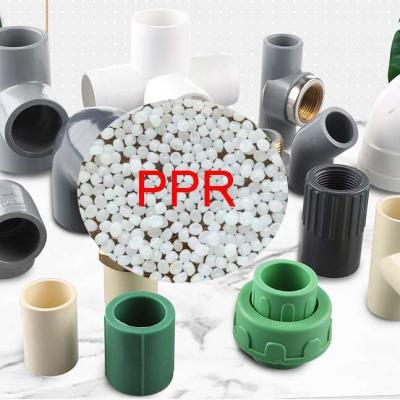 China PPR Pipe Fitting PPR Raw Material Resin High Temperature Resistance for sale