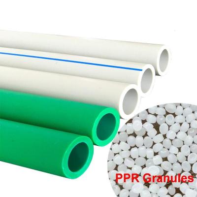 China Thermoplastic Resin Pipe PPR Raw Material Easy Welding UV Resistance for sale