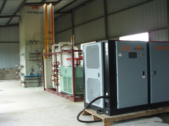 China 50 m³ / h Skid Mounted Liquid Nitrogen Plant , 440V Industrial ASU Plant suppliers