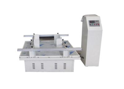 China White Package Testing Equipment , Simulating Transportation Vibration Test Table for sale