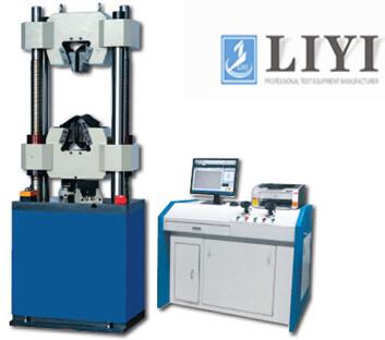 China Max 300KN Hydraulic Universal Testing Machine with auto calibration GB/T228-2002 for sale