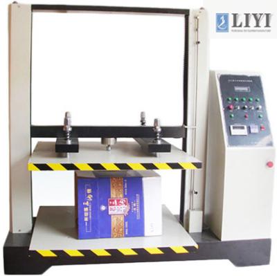 China Electronic Package Carton Compression Testing Equipment 0.01 KG Accuracy for sale