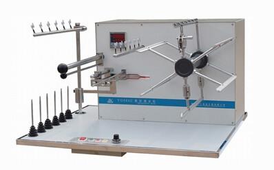 中国 電子織物の試験装置、デニールの覆いの巻き枠ヤーンの計算機械ヤーンの長さのテスト 販売のため