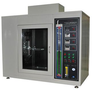China Vertical Material Plastic Testing Equipment , Combustion Flammability Test Equipment for sale