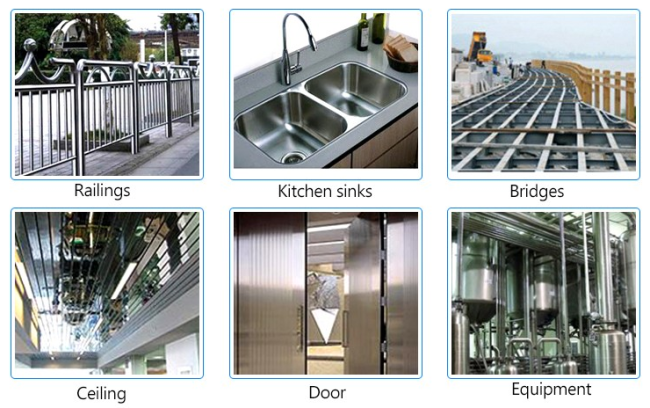Custom AISI BA 2B NO.4 NO.8 HL cold rolled stainless steel 410 sheet