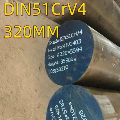 China 51CrV4 Barra redonda de acero de resorte 50CrV4 Gade 320 mm Diámetro 50HF Requisito en venta