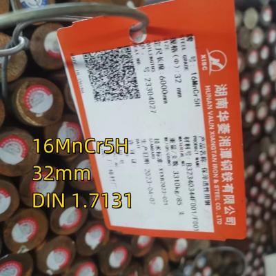 China DIN 1.7131 32 mm Barras de aço de rolamento 16mncr5H Aço de alta resistência à tração SAE 51204 Equivalente à venda