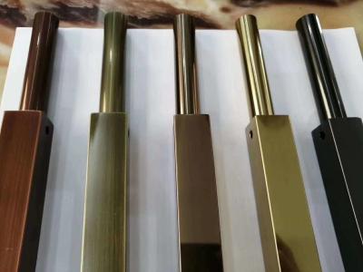 China Rose Gold Sus304 Pipe for sale