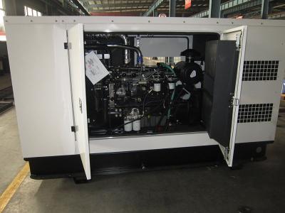 China Sistema de generador silencioso de Perkins 30kw a trifásico refrigerado por agua 500kw con el alternador de la CA en venta
