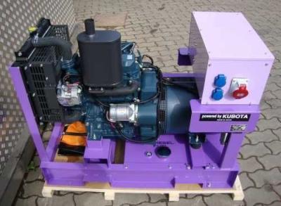 China 7.5kva - 35va Small Diesel Genset Generator With Kubota Engine for sale