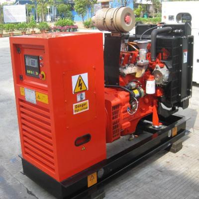 China 50hz Standby Natural Gas Portable Generator 35kw Water Cooled With Stamford Alternator for sale