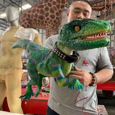 中国 Museum Dino ハンドパペット / リアルな赤ちゃん恐竜パペット RoHS認定 販売のため