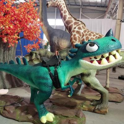 中国 都市公園のためにカスタマイズされる レッドタイガー のアニマトロニクスの恐竜の乗車色 販売のため