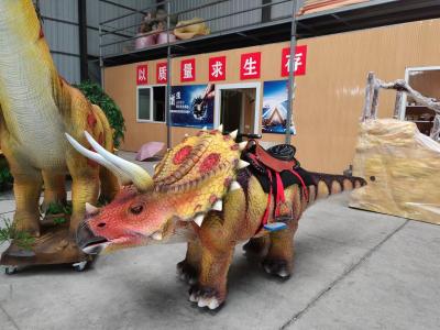 China Red tiger Animatronic Simulation Walking Dino for sale