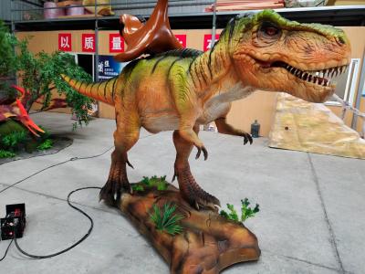 China Parque de juegos para niños Movimiento de paseo de dinosaurios animatrónicos para atracciones del parque temático en venta