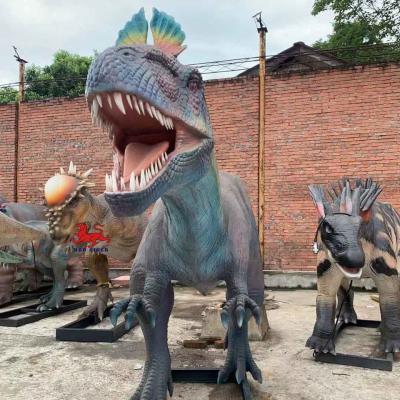 China Adjustable Speed High Durability Realistic Robotic Dinosaur Hire For Professional for sale
