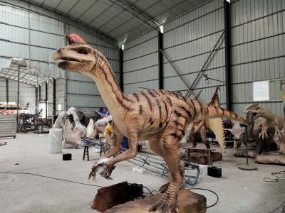 Китай Аниматорная модель Parasaurolophus для парка динозавров продается