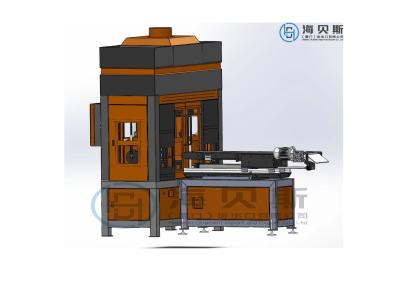 Chine Machine de fabrication du noyau de sable à tête double Machine automatique de tir au noyau de coque verticale à vendre