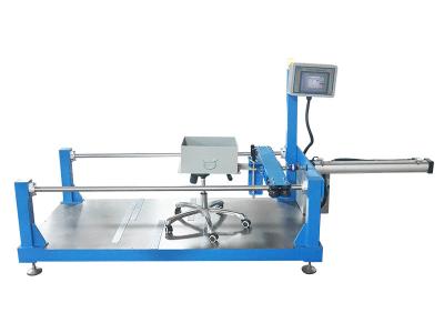 China LCD Display Chair Caster / Base Furniture Testing Machines Abrasion Resistance Test Machine for sale