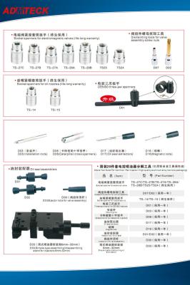 China Thermal treatment 20pcs Tool Suite common rail injector tools , Easy to operate for sale