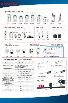 China Los equipos comunes 35 del surtidor de gasolina de la herramienta del carril del tratamiento termal juntan las piezas del ISO en venta