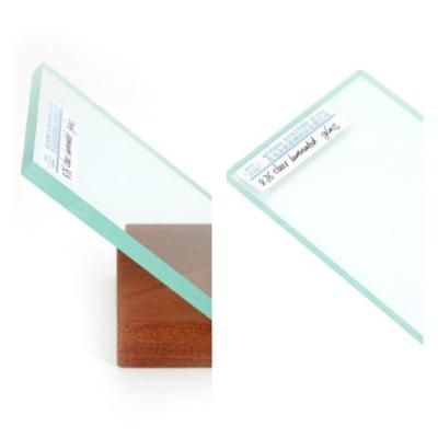 China 8.76mm Safety Clear Laminate Glass For balcony window curtain wall for sale