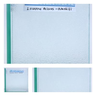 China Rectangle F Green Clear Louver Glass 4mm 5mm 6mm Thickness Ventilated Glass for sale