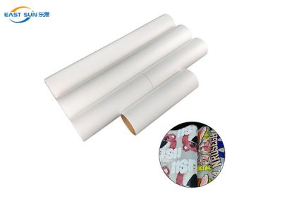 China 0.075mm Thickness Dtf Printing Film Transfer Paper Pet 60cm Hot Peel Roll for sale