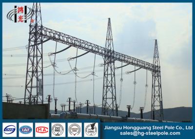 China Switch Yard Substation Steel Structure Hot Roll Steel Q420 , Q460 for sale