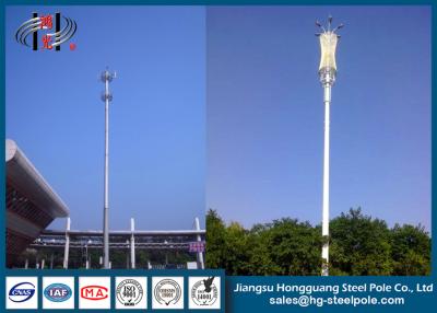 China Torre monopolar de la difusión de la transmisión de la antena de las torres adaptables de postes en venta