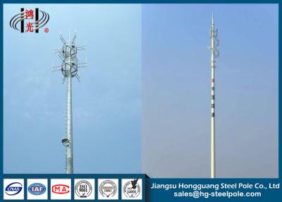 中国 45m の円形のテレコミュニケーション タワーの携帯電話のアンテナ鉄塔 販売のため