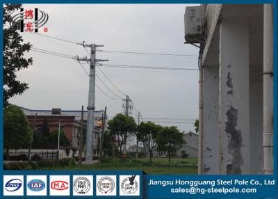 China Anti Rust Q235 Transmission Line Metal Power Poles With Transmission Line Hardware for sale